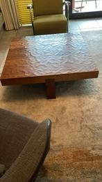 Design ! Linteloo Lowtide1 mtr. vierkante koffietafel, zgan, Ophalen, 50 tot 100 cm, Design, 50 tot 100 cm