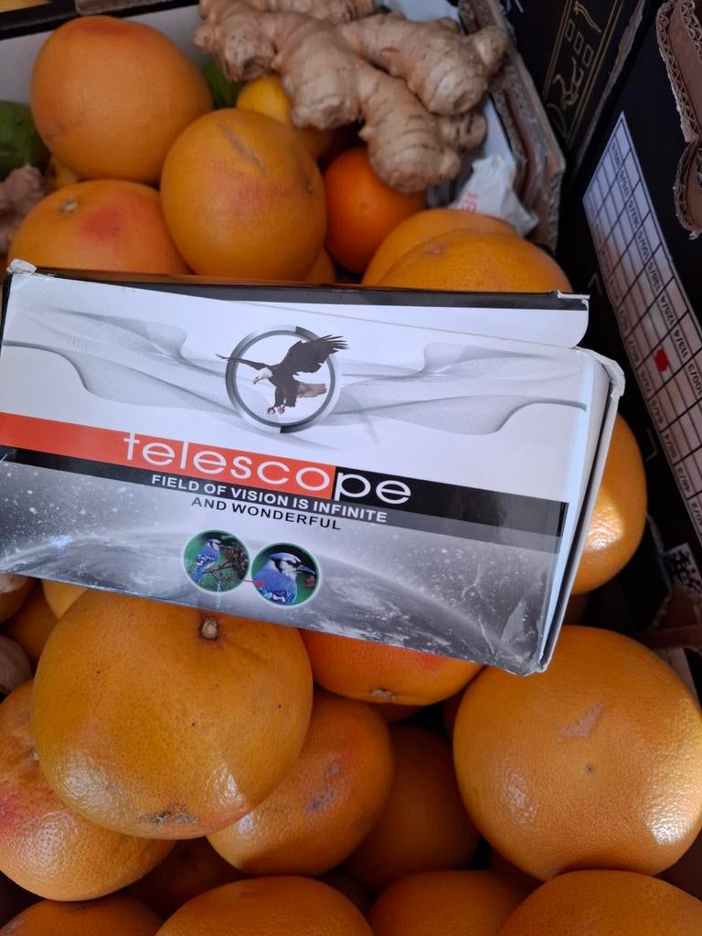 Telescoop met statief en draagtas, Lenzentelescoop (refractor), Ophalen of Verzenden, Minder dan 80 mm, Nieuw