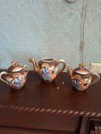 Antiek Chinees porseleinen theeservies - 3-delig, Ophalen of Verzenden