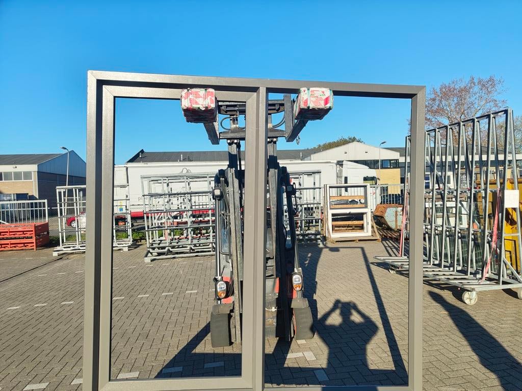 Complete Schuifpui met Dubbelglas (Rechtsschuivend) – 247 x, Doe-het-zelf en Verbouw, Kozijnen en Schuifpuien, Kunststof, Gebruikt