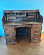 Antiek rolbureau eiken, Ophalen, Gebruikt, Bureau