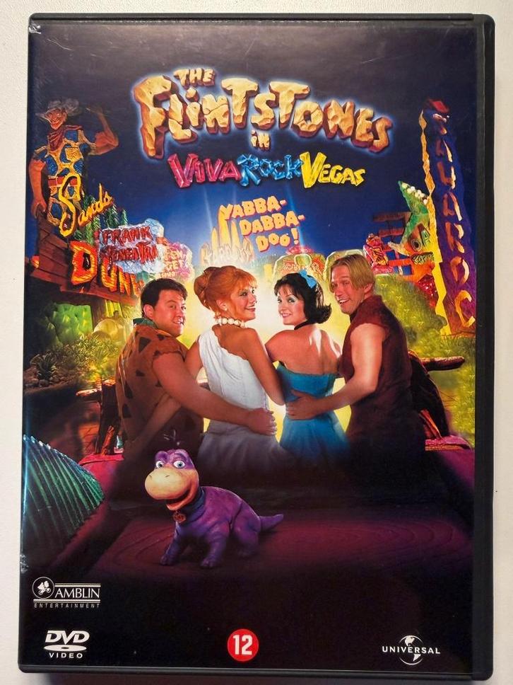 The Flintstones In Viva Rock Vegas DVD/ ACTIE 5=4, Cd's en Dvd's, Dvd's | Komedie, Zo goed als nieuw, Actiekomedie, Alle leeftijden