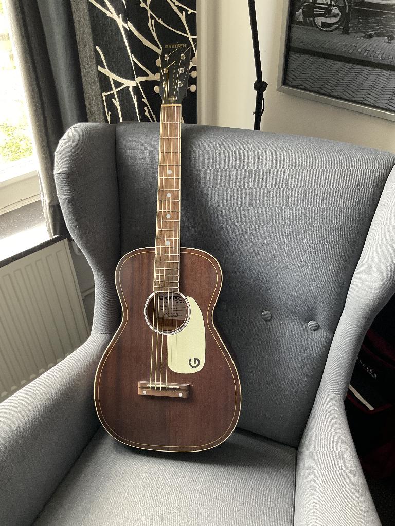 Gretsch Jim Dandy Parlor gitaar, Muziek en Instrumenten, Snaarinstrumenten | Gitaren | Akoestisch, Ophalen, Zo goed als nieuw