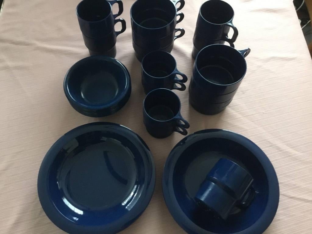 Camping Servies Coppia  - 6 personen, Caravans en Kamperen, Kampeeraccessoires, Ophalen