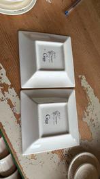 Gien SOLONGE vierkant diep schaaltje, Ophalen of Verzenden, Overige stijlen, Aardewerk, Schaal of Schalen