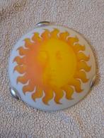 plafoniere met zon, Huis en Inrichting, Lampen | Plafondlampen, Ophalen of Verzenden, Gebruikt, Glas