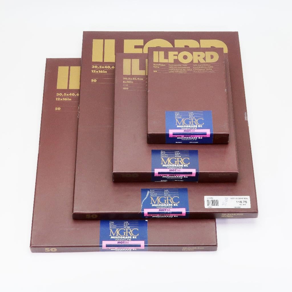 Ilford Multigrade Warmtone PE-papier 13x18cm t/m 30x40cm, Audio, Tv en Foto, Fotografie | Doka Toebehoren, Ophalen of Verzenden