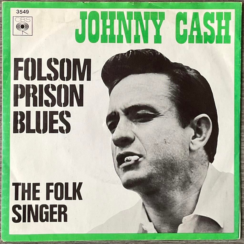 Johnny Cash - Folsom prison Blues (live!) NL(HEEL MOOI)US32, Verzenden, Single