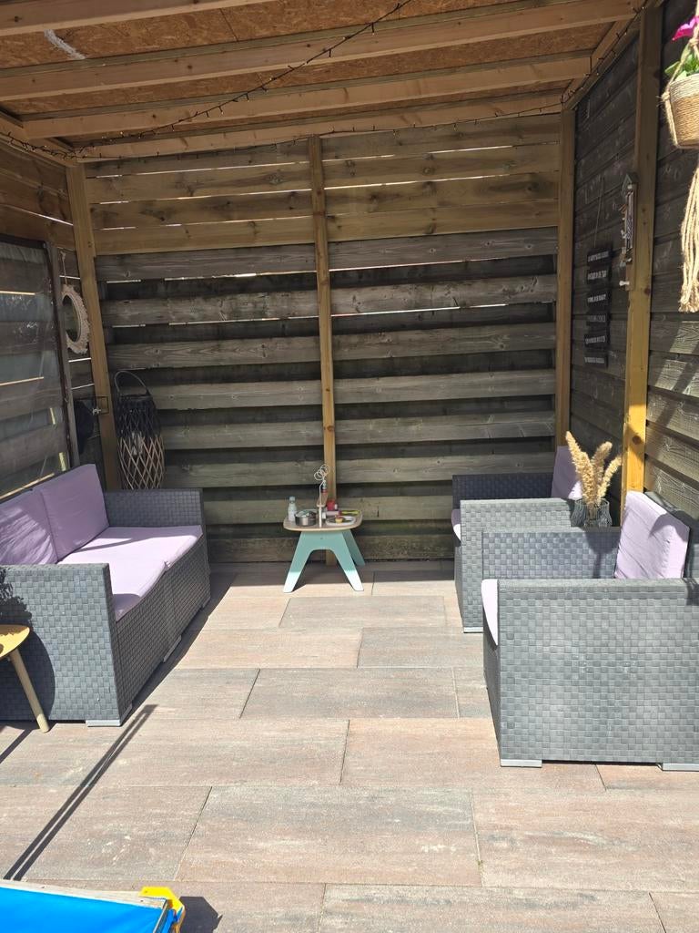 Tuinset/loungeset, Tuin en Terras, Tuinhuizen, Ophalen, Gebruikt