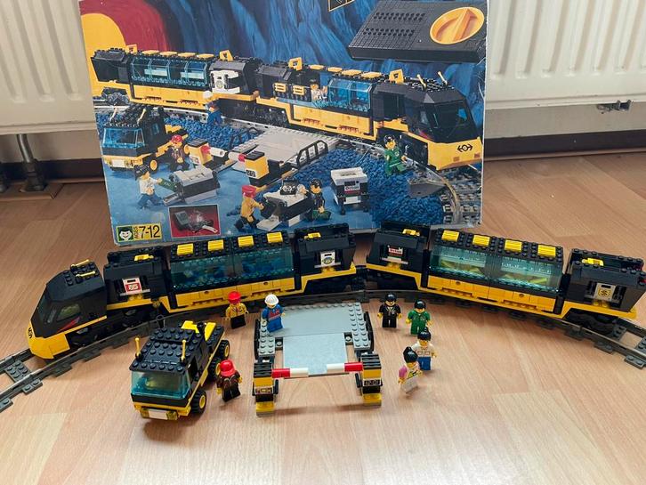 Lego 9 volt trein 4559 met doos, Kinderen en Baby's, Speelgoed | Duplo en Lego, Lego, Complete set, Ophalen of Verzenden