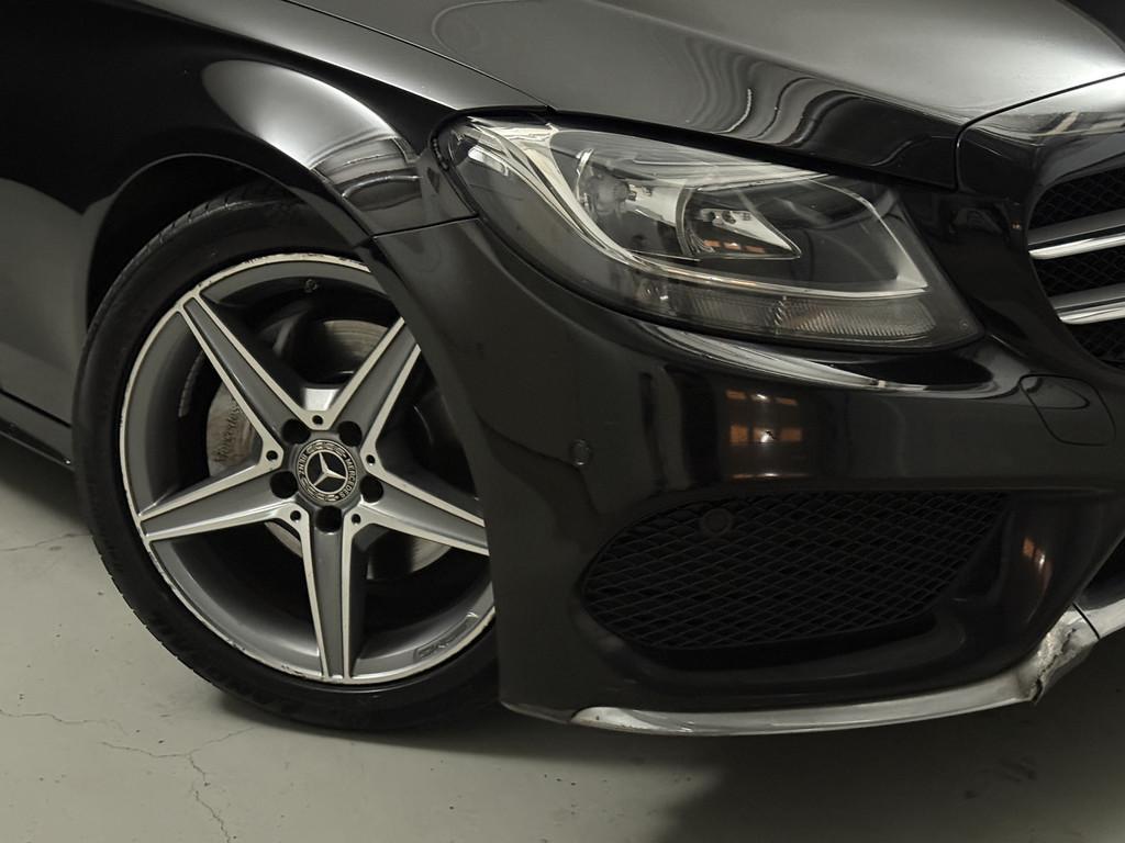 Mercedes-Benz C-Klasse Estate 200 CDI Business Solution AMG, Euro 6, 4 cilinders, Zwart, Diesel