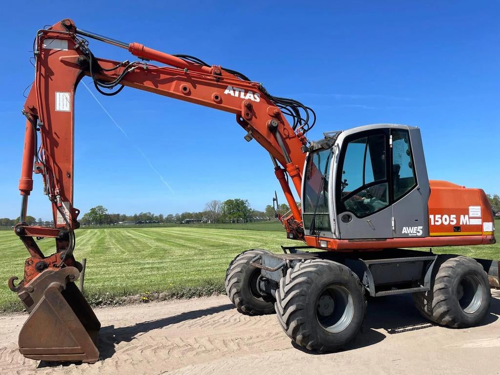 Atlas 1505M (bj 2004), Graafmachine