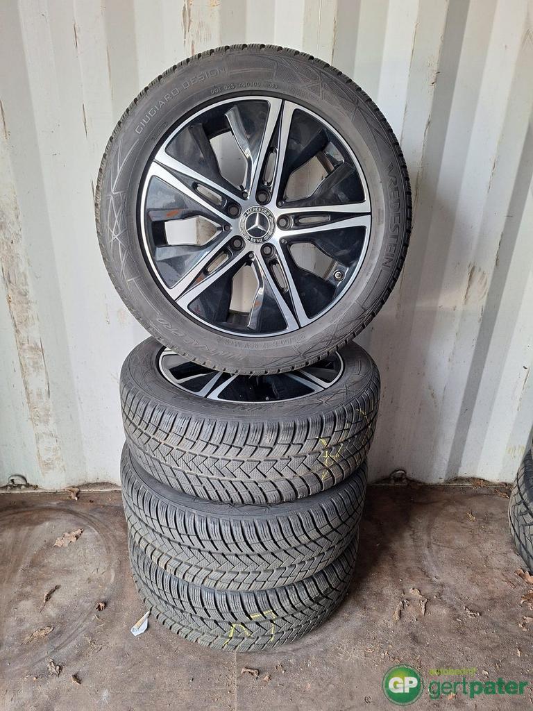 Lichtmetalen velgen 17 inch, winterbanden, Mercedes C klasse, Ophalen, Gebruikt, -, -