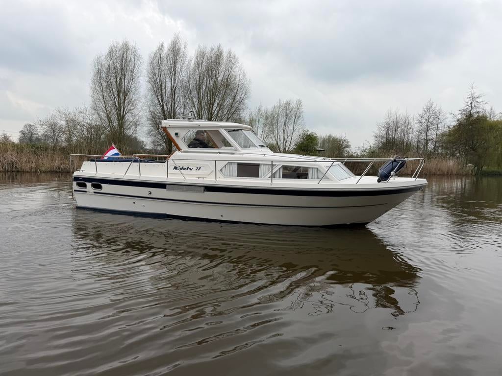 Nidelv 28 Noorse sloep | Gelderse Spitsgatters, Gebruikt, Diesel, Ophalen of Verzenden, 9 tot 12 meter