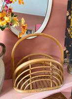 Vintage rotan tijdschriftenrek - Rohé Noordwolde stijl jaren, Ophalen, Gebruikt