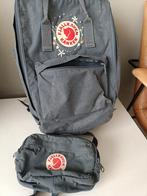Fjällräven rugtas en heuptas - Grijs (gebruikt), Sieraden, Tassen en Uiterlijk, Tassen | Rugtassen, Ophalen of Verzenden, Gebruikt