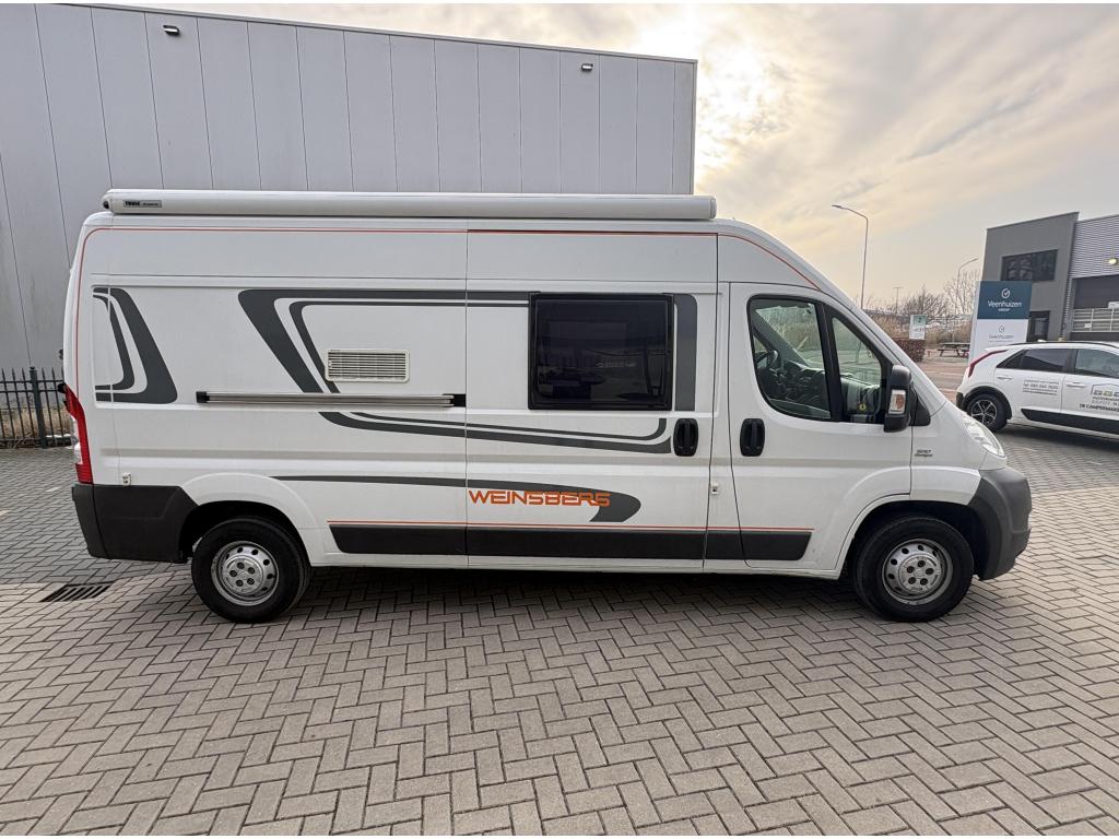 Weinsberg 600 MQ-1e eigenaar- NL camper-bj 2012, Fiat, Tot en met 2, Particulier, Luifel