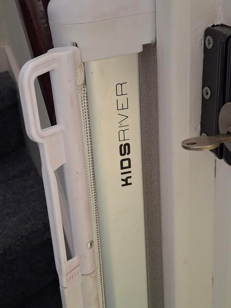 Kidsriver oprolbaar traphekje, Ophalen