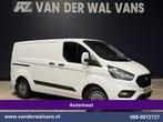 Ford Transit Custom 2.0 TDCI 130pk Automaat L1H1 Euro6 Airco, Stof, 129 pk, Wit, Bedrijf