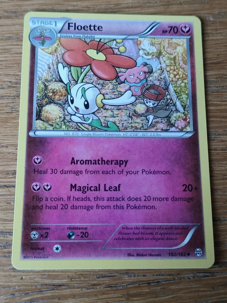 Floette 102/162 breakthrough, Ophalen of Verzenden, Zo goed als nieuw, Losse kaart
