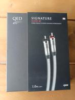 QED Signature Audio 40 Stereo Interconnect 1.0M, Ophalen of Verzenden, Zo goed als nieuw, Minder dan 2 meter, Overige kabels