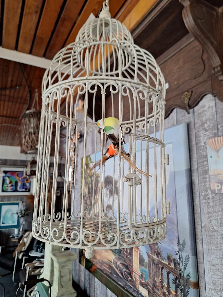 Brocante vogelkooitjes voor decoratie, Ophalen