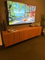 TV Meubel “Ribbenwood” (showroommodel), Ophalen, Nieuw, 200 cm of meer, Minder dan 100 cm