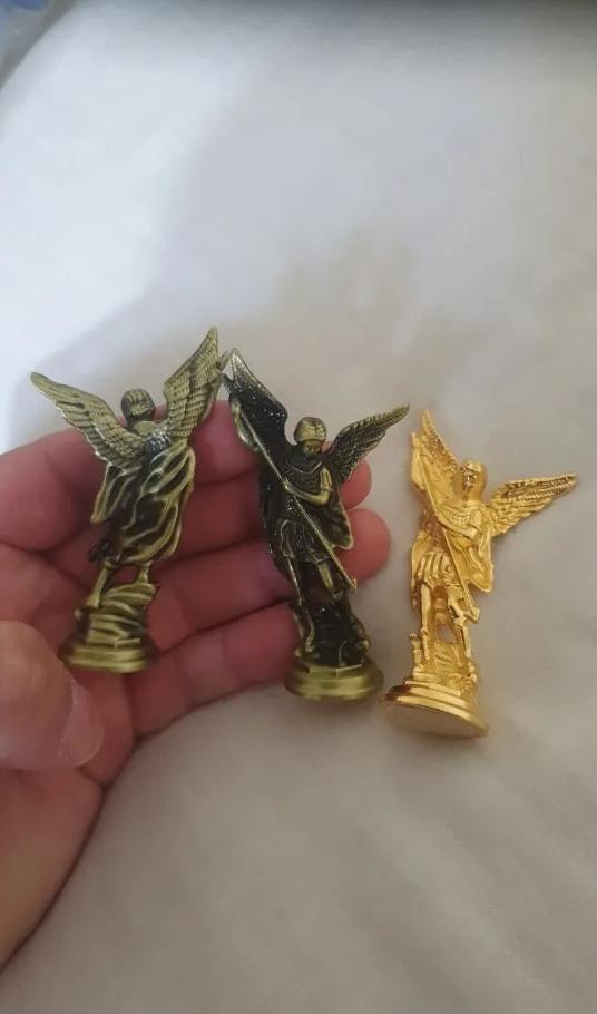 St. Michael Beeldje Aartsengel Kerkelijk Religie Beeldje, Verzamelen, Religie, Nieuw, Christendom | Katholiek, Beeld(je), Verzenden