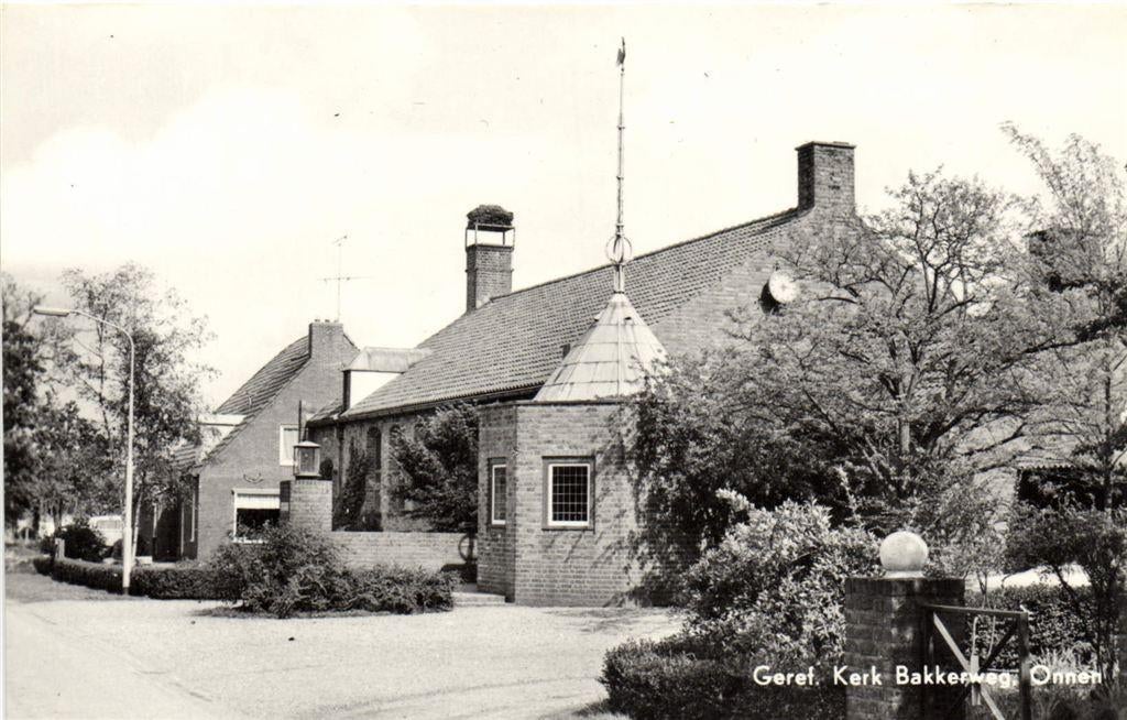 Geref. Kerk Bakkerweg, Onnen - ongelopen, Ophalen of Verzenden, 1960 tot 1980, Ongelopen, Noord-Brabant