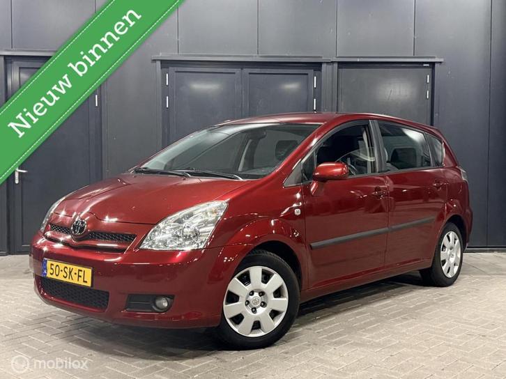 Toyota Corolla Verso 1.8 VVT-i Sol 7p. Eerste eigenaar Nap!, Auto's, Toyota, Bedrijf, Te koop, Corolla Verso, ABS, Airbags, Airconditioning