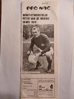 Gezocht Programmaboekje NAC 18-5-1974, Ophalen of Verzenden, Gebruikt, NAC Breda, Boek of Tijdschrift