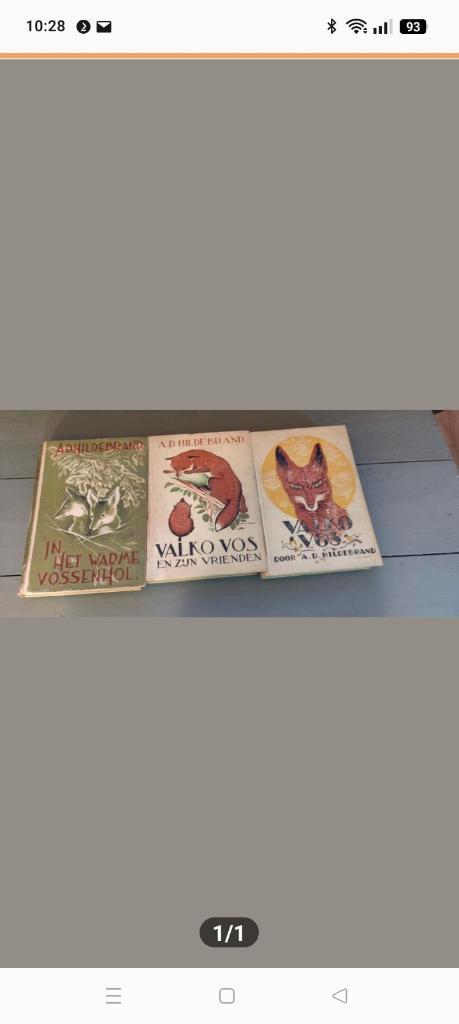 Hildebrand - Vos  3 boeken, Boeken, Literatuur, Zo goed als nieuw, Ophalen of Verzenden