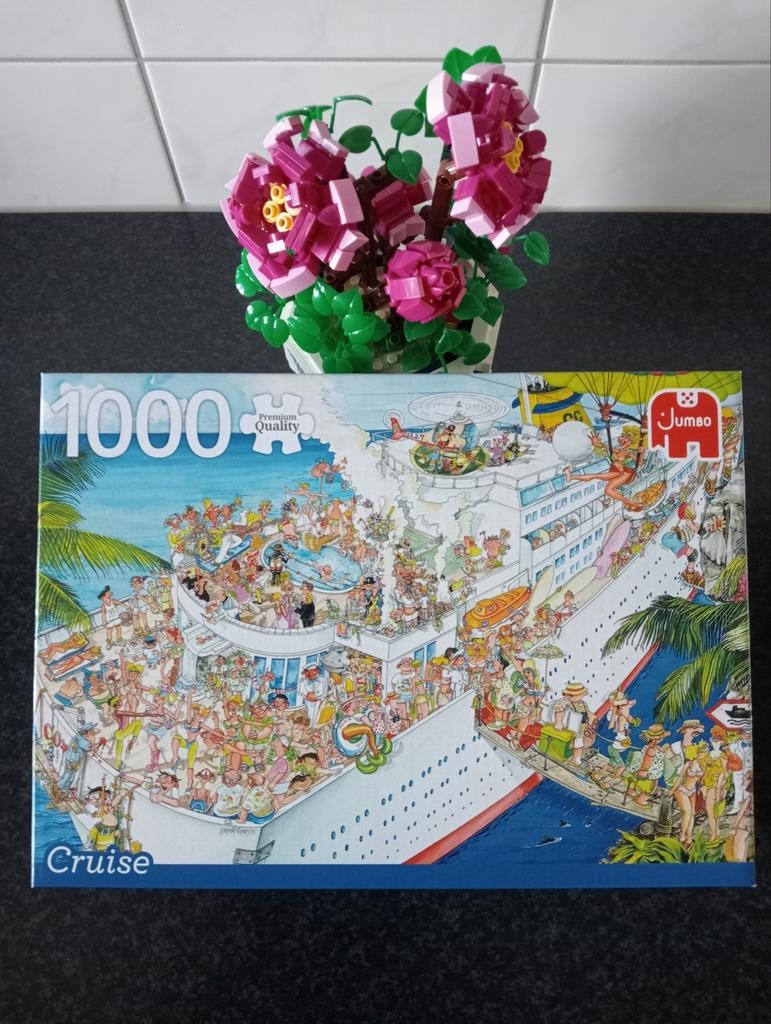 Jumbo Puzzel " Cruise " Nieuw., Ophalen of Verzenden, 500 t/m 1500 stukjes, Nieuw, Legpuzzel