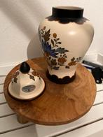 Origineel Flora Gouda Plateel Holland Handwerk Vaas, Antiek en Kunst, Ophalen of Verzenden