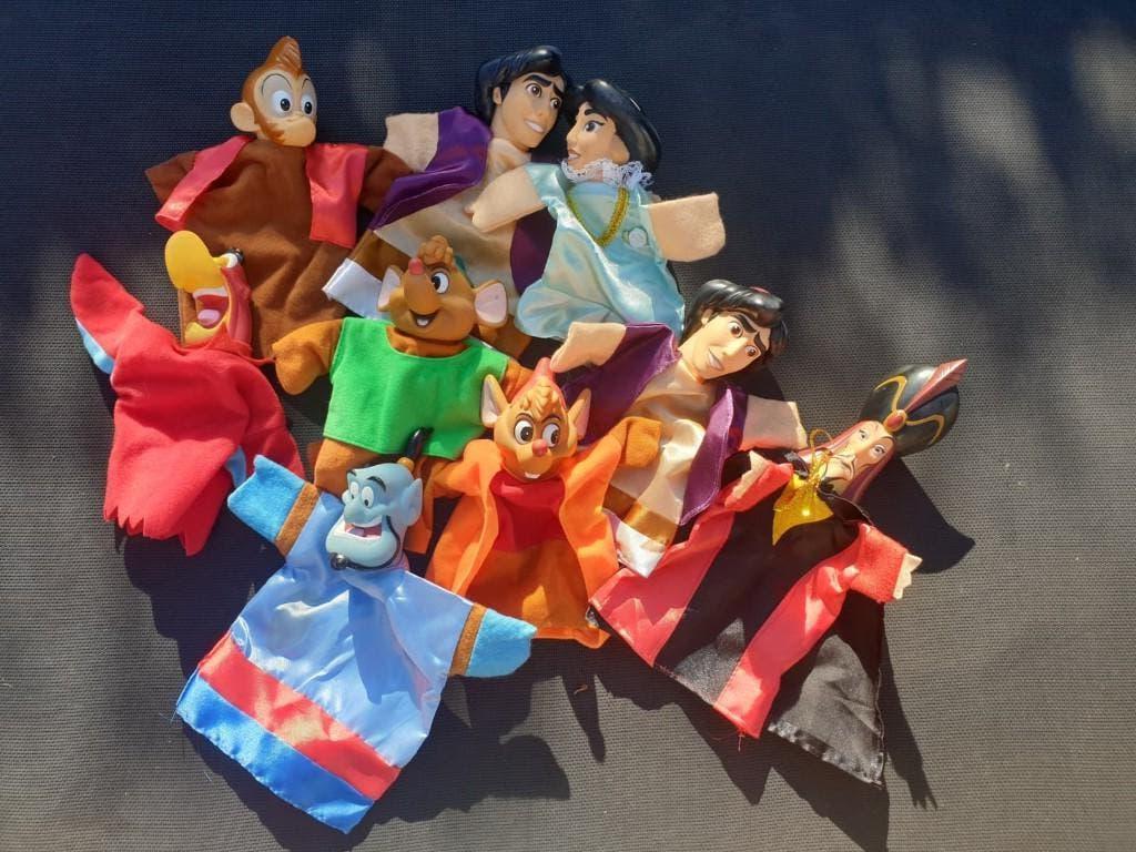 DISNEY POPPENKAST POPPEN ALADDIN, Ophalen of Verzenden, Overige figuren, Zo goed als nieuw, Beeldje of Figuurtje