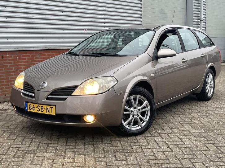 Nissan Primera Estate 1.8 Visia Automaat Airco Ecc Achteruit, Auto's, Nissan, Te koop, Primera, ABS, Airbags, Airconditioning