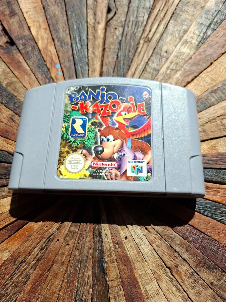 Banjo-Kazooie N64 - Klassieke Platformer, Gebruikt, 1 speler, Ophalen of Verzenden, Platform