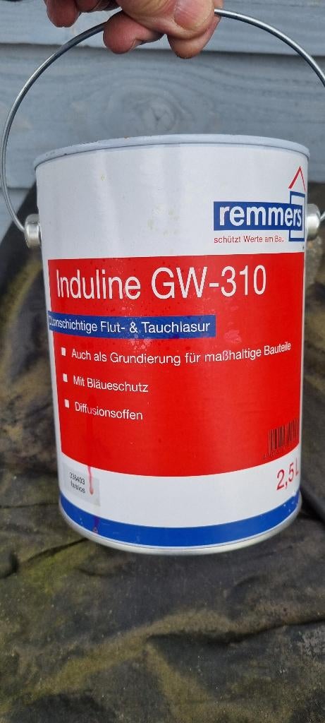 Induline G310 Remmers, Kleurloos, Overige kleuren, Nieuw, Beits, Ophalen of Verzenden