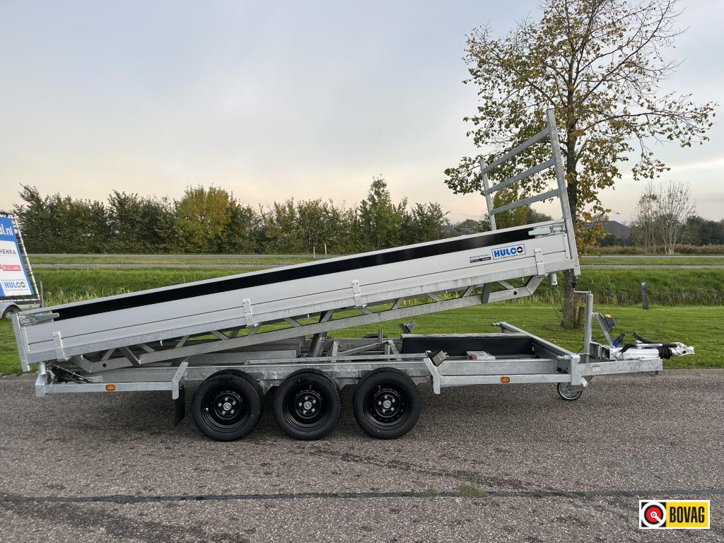 HULCO BENAX TRIDEM Kipper BLACK LINE!! GRATIS alu rijplaten, Auto diversen, Aanhangers en Bagagewagens, Nieuw