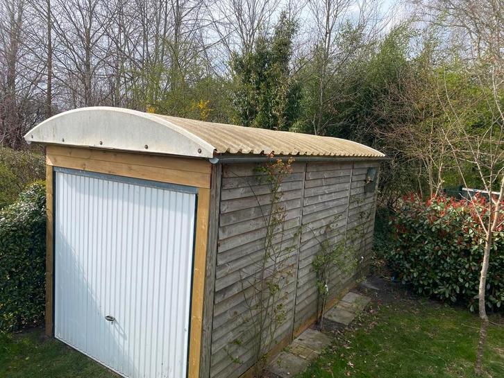 Dak, Gebogen polyester golfplaten, lichtplaten zelfdragende, Doe-het-zelf en Verbouw, Platen en Panelen, Gebruikt, Ophalen