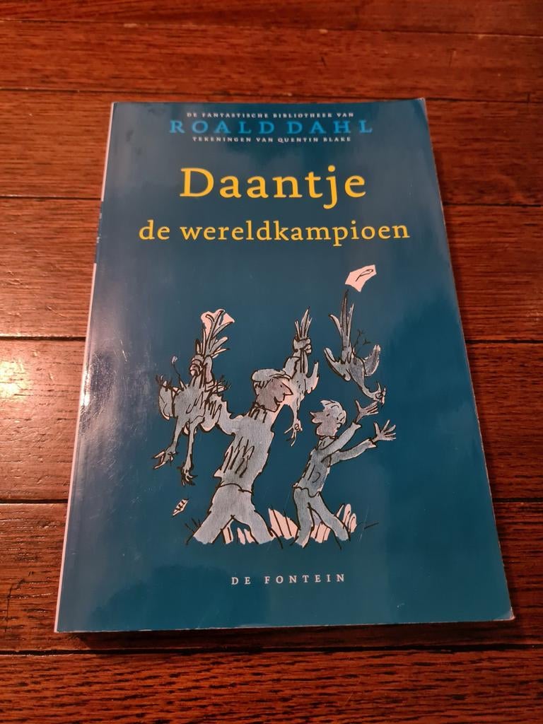 Roald Dahl - Daantje, de wereldkampioen, Roald Dahl, Fictie algemeen, Ophalen of Verzenden, Zo goed als nieuw