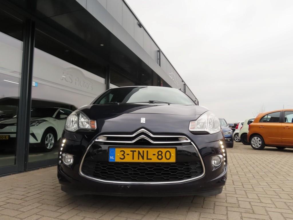 Citroen DS3 1.2 VTI So Chic Ecc Cruise Navi Pdc 2014, Euro 5, Gebruikt, 31 €/maand, 1199 cc
