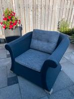 2 Loungset fauteuils compleet met kussens in degelijke staat, Kunststof, Zo goed als nieuw, Loungeset, Stoel