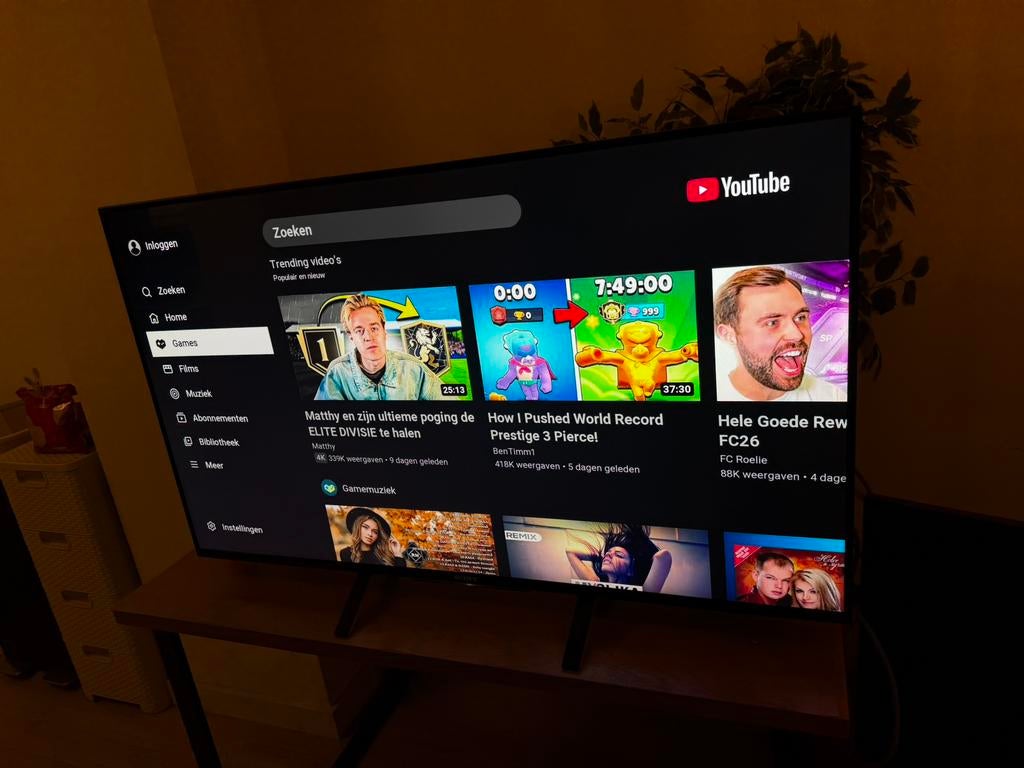 Sony bravia smart led 100hz 49 inch, LED, Ophalen of Verzenden, Zo goed als nieuw, 100 Hz