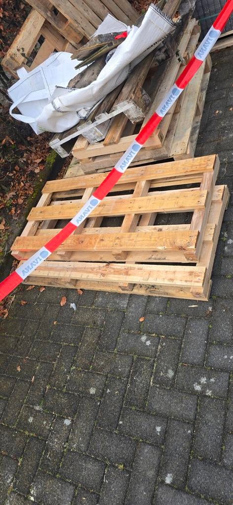Pallets voor brandhout of decoratie, Tuin en Terras, Haardhout, Minder dan 3 m³, Ophalen of Verzenden, Overige houtsoorten, Blokken