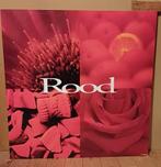 Schilderij Rood 70x70, Ophalen of Verzenden