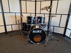 Mapex Mars Black Gloss incl. hardware en Paiste bekkenset, N.v.t., Zo goed als nieuw, N.v.t., Mapex