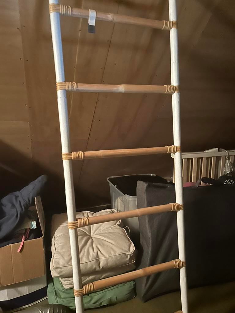 Bamboe decoratieladder Riviera Maison, Ophalen, Zo goed als nieuw