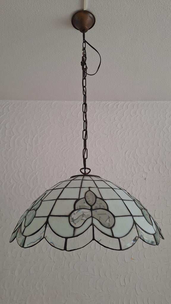 Bijna gratis Tiffany style hanglamp, Ophalen of Verzenden, Zo goed als nieuw, Minder dan 50 cm