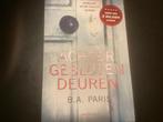 Achter Gesloten Deuren - B.A. Paris (Thriller), Boeken, Ophalen of Verzenden, Gelezen, Europa overig
